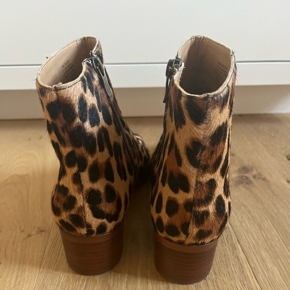 J crew calf hair ankle boots 8.5 - Picture 4 of 4